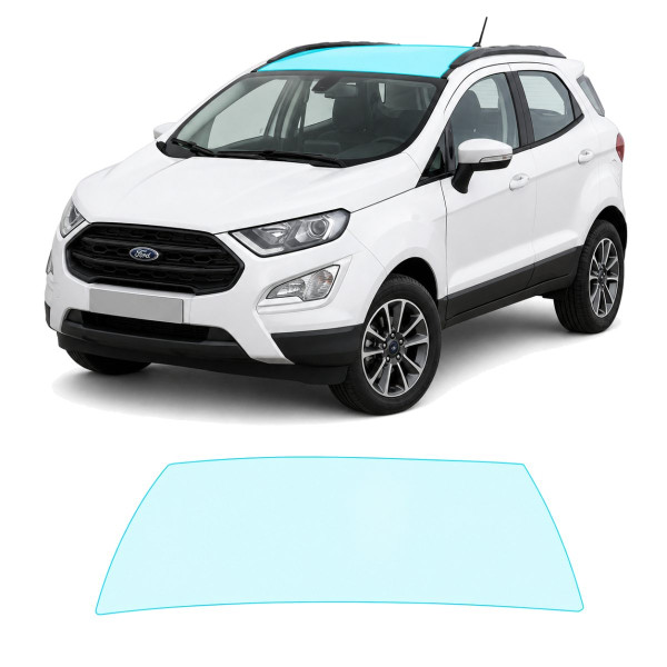 Антигравійна захисна бронеплівка за лекалами для Ford EcoSport II facelift 2018-2023 - зона даху