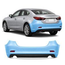 Антигравийная защитная бронепленка по лекалам для Mazda Mazda6 GJ 2012-2018 - задний бампер