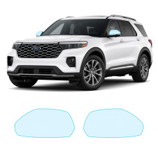Антигравийная защитная бронепленка по лекалам для Ford Explorer (US) VI 2020-2023 - зеркала