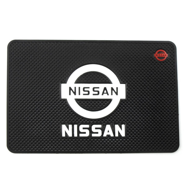 Антискользящий коврик торпеды с логотипом Nissan