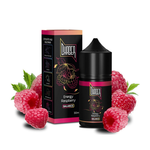 Chaser жидкость 30 ml 50 mg Black Balance Energy Raspberry Энергетик Малина