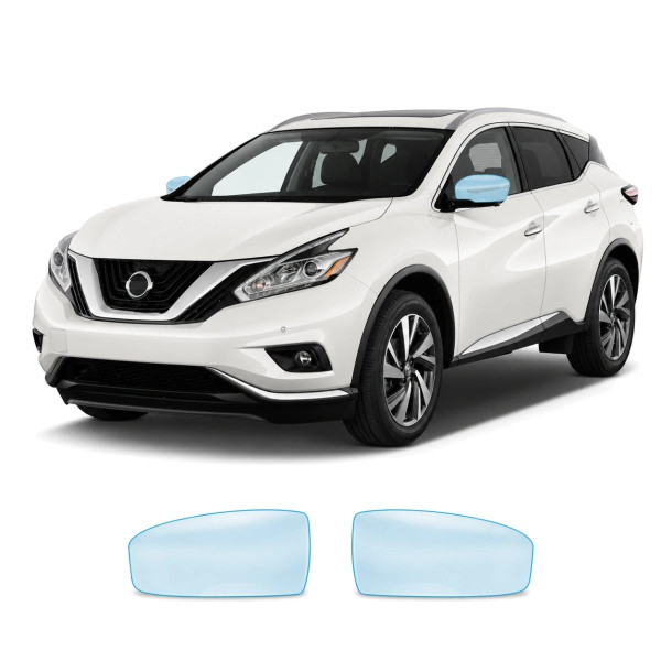 Антигравийная защитная бронепленка по лекалам для Nissan Murano Z52 2015-2019 - зеркала
