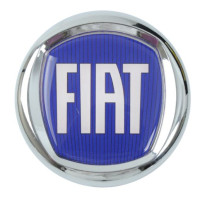 Емблема Fiat DOBLO DUСATO FIORINO SCUDO пластик скотч синя D119