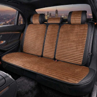 Накидка на задні сидіння Алькантара Napoli Premium Коричневі 1 шт