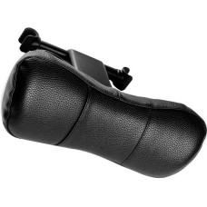 Подушка на підголовник Baseus First Class Car Headrest / Пінополіуретан екокожа / Чорна 1 шт (CRTZ01-01)