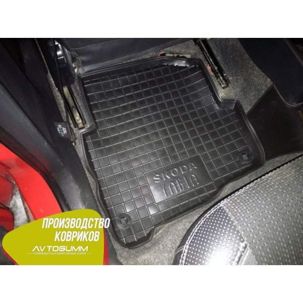 Автомобільні килимки до салону Skoda Fabia 2000-2007 Avto-Gumm