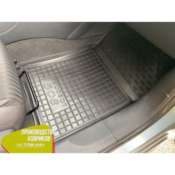 Передні килимки в автомобіль Peugeot 508 2011- (Avto-Gumm)