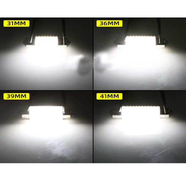 Світлодіод 12-24V Т11 39 мм SMD 2-3030 (Кераміка 2,5W) №132