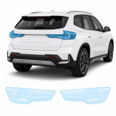 Антигравийная защитная бронепленка по лекалам для BMW iX1 U11 2022- задние фонари стопы
