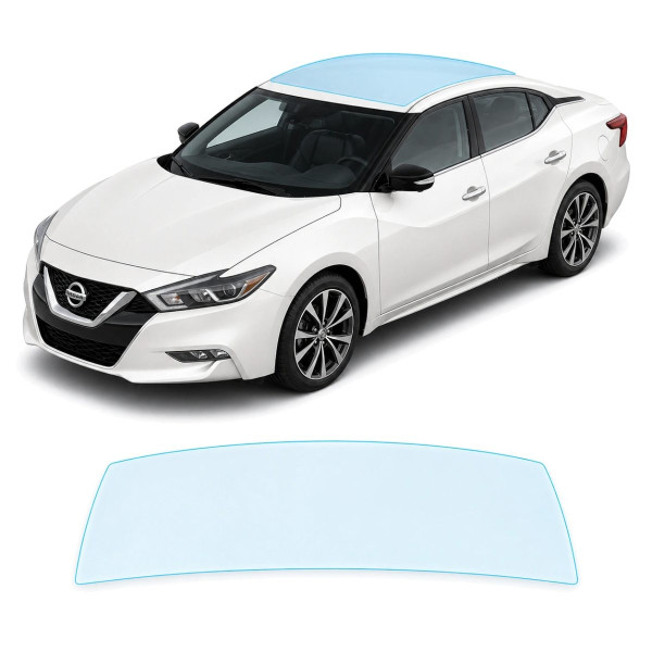 Антигравийная защитная бронепленка по лекалам для Nissan Maxima A36 2016-2018 - зона крыши