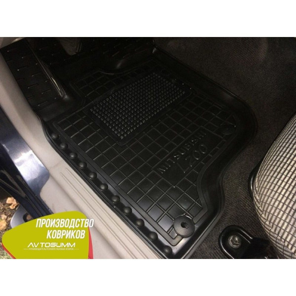 Автомобильные коврики в салон Mitsubishi L200 2006- (Avto-Gumm)