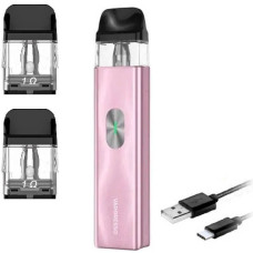 Багаторазовий Pod-Набір Vaporesso Xros 4 Mini 1000mAh 2 мл (Картриджів 1 ОМ 3 шт) Ice Pink Рожевий