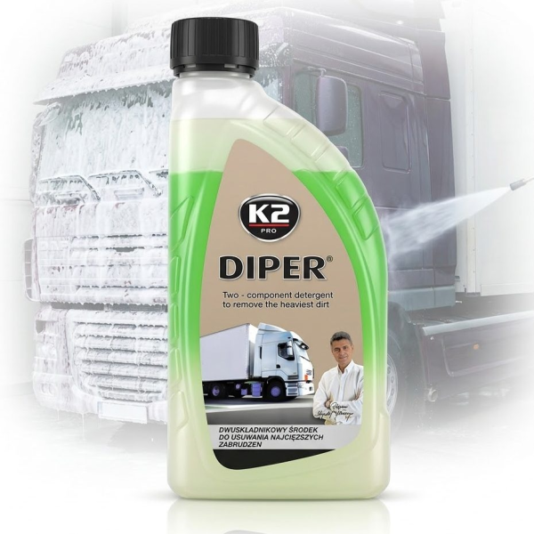 Пена активная для бесконтактной мойки K2 Diper PRO 1L 1:5 Оригинал (M802)