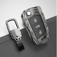 Чохол для автоключів Volkswagen З карабіном Темний хром Оригінал (YA0008)