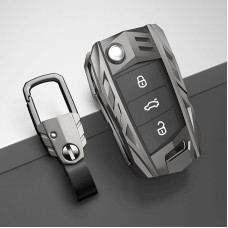 Чохол для автоключів Volkswagen З карабіном Темний хром Оригінал (YA0008)