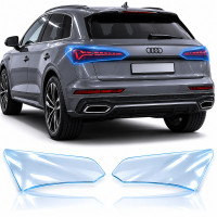 Антигравийная защитная бронепленка по лекалам для Audi Q5 GU 2025- задние фонари стопы
