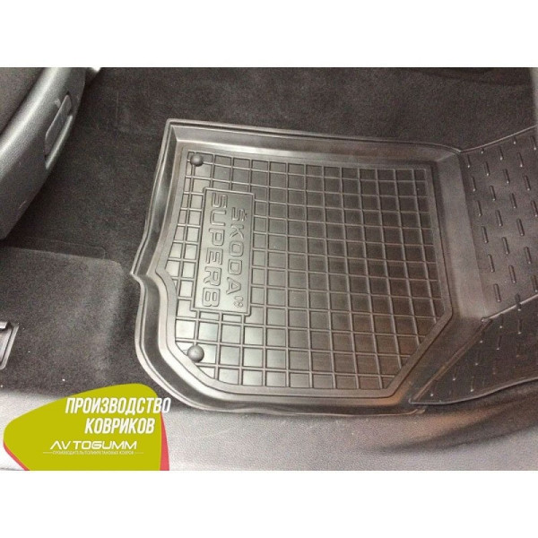 Автомобильные коврики в салон Skoda SuperB 2008-2014 Avto-Gumm