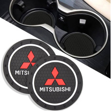 Антискользящий коврик В Подстаканник Mitsubishi ⌀7 см 2 шт