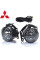 Протитуманні фари для Mitsubishi Outlander XL 2007-2012 / L200 2015- H11 55W Ø90 мм з проводкою Комплект (MB-676) OEM: 8321A353, 8324A014