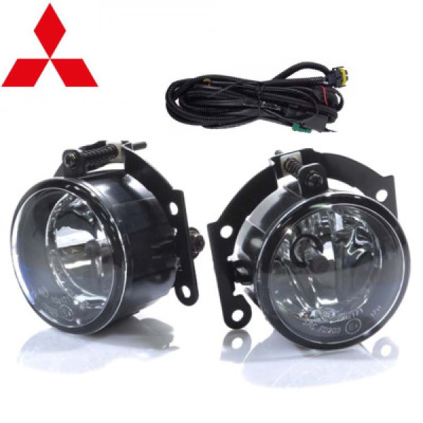 Протитуманні фари для Mitsubishi Outlander XL 2007-2012 / L200 2015- H11 55W Ø90 мм з проводкою Комплект (MB-676) OEM: 8321A353, 8324A014