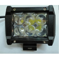 Додаткова LED фара 18W (3W*6) 10-30V 95x65x50 mm Далека 1 шт (LCY-18W-5D) (3387)