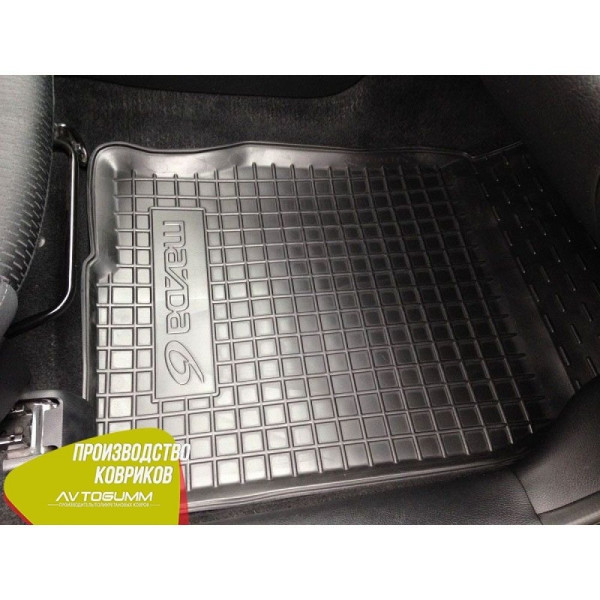Автомобільні килимки в салон Mazda 6 2007-2013 (Avto-Gumm)