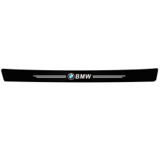 Защитная пленка на порог багажника Bmw карбон 1 шт (90х7см)