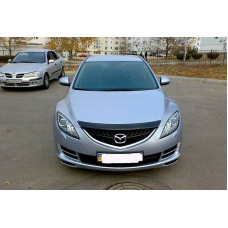 Дефлектор капота мухобойка Mazda 6 2008-2012