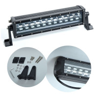 Фара-LED Балка 370*85*90mm 60W (5W*12) 10-30V Ближний с неоновым Ободом 4 режима Лидер (K60W)