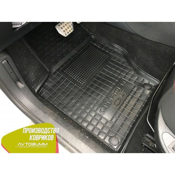 Передні килимки в автомобіль Citroen C4 2010- (Avto-Gumm)