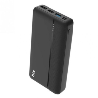 Power Bank Портативный Аккумулятор Bix 30000 mAh 3x USB 22,5 Вт Черный (PB302)