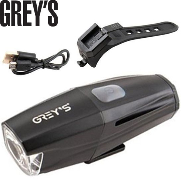 Велосипедная фара Grey's LED 1xCree 7 режимов 400 lm 1400 mAh (GR10110)