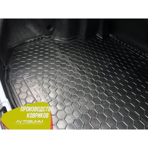 Автомобільний килимок в багажник Toyota Camry 50 2011- (Еlegance / Сomfort) / Гумовий (Avto-Gumm)