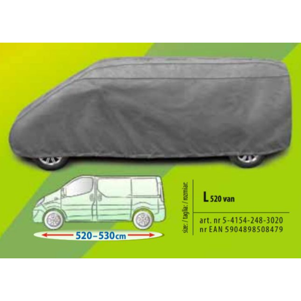 Тент автомобільний для мінівена Kegel-Blazusiak L 520-530 см Mobile Garage Van (5-4154-248-3020)