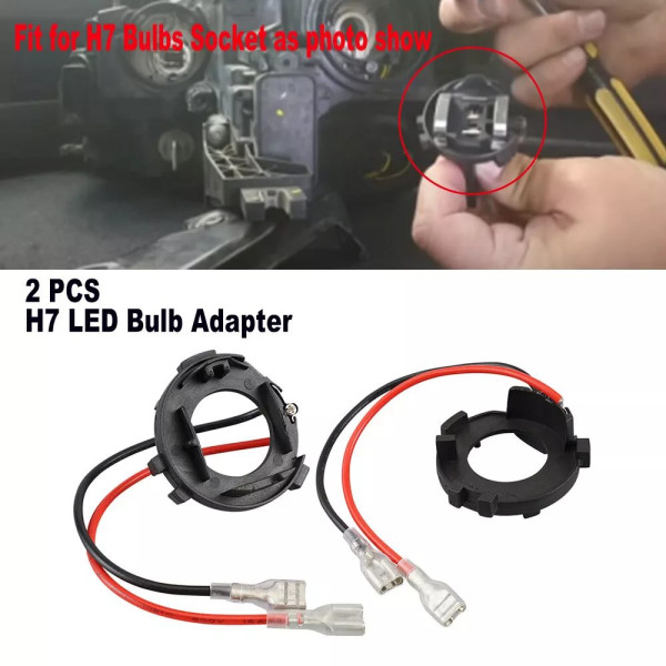 Адаптер для встановлення LED ламп Н7 PL-D114 (Aslant Angle)