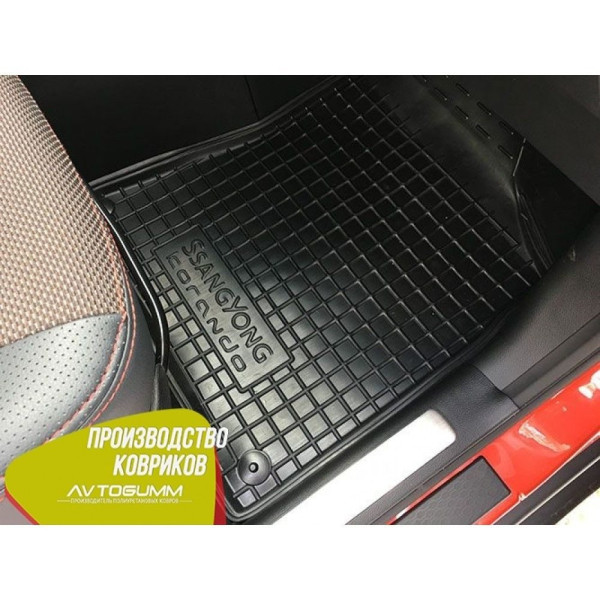 Автомобільні килимки в салон Ssang Yong Korando 2010- (Avto-Gumm)