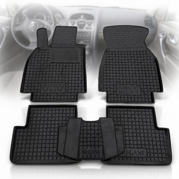 Автомобільні килимки в салон Renault Megane 2 2003-2009 (Avto-Gumm)