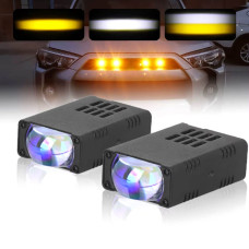 LED Фара Светодиодные 35W 40 x 22 x 55 мм 12-80V External SportLight L25 на одну линзу W/Y Мультиподсветка 2 шт