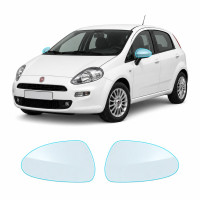 Антигравийная защитная бронепленка по лекалам для Fiat Punto (Grande Punto/Punto Evo) III 2005-2018 - зеркала