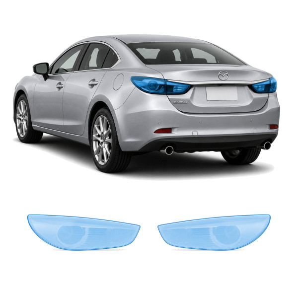 Антигравийная защитная бронепленка по лекалам для Mazda Mazda6 GJ 2012-2018 - задние фонари стопы