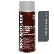 Фарба аерозольна Антиіржа Deco color 4в1 Rust Blocker 400 мл (RAL 7035) Світло-сіра