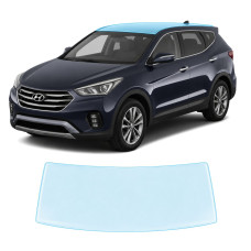 Антигравийная защитная бронепленка по лекалам для Hyundai Santa Fe DM facelift 2016-2018 - зона крыши