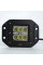 Светодиодная дополнительная LED фара 18W (3W*6) 10-30V 121x91x80 mm Ближний (Врезная) (15-18W) 1 шт (3039)