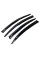 Дефлектори вікон вітровики Acrylic для Skoda A5 2004-2014 Liftback Гнучкі