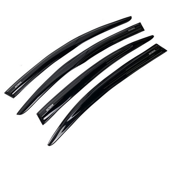 Дефлектори вікон вітровики Acrylic для Skoda A5 2004-2014 Liftback Гнучкі