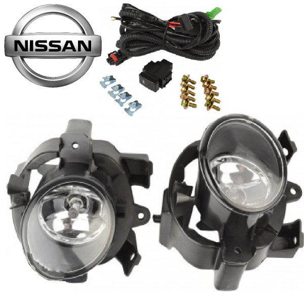 Протитуманні фари для Nissan Qashqai 2006-2010 H11 12V 55W з проводкою Комплект (NS-295)