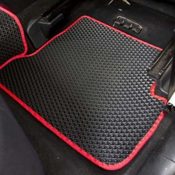 Килимки у салон EVA для Mazda 3 I 2003-2009 SD/HB з підп'ятником Бежеві-Бежевий кант 5 шт