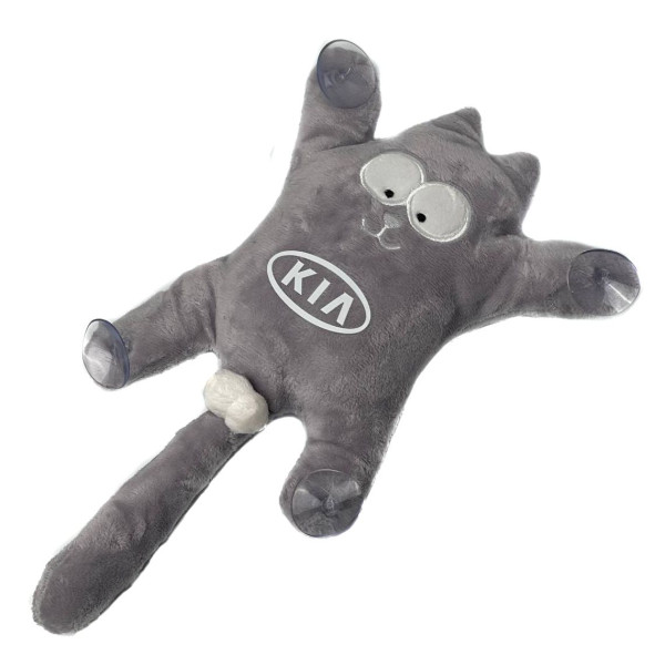 Игрушка на присоске Кот Саймон Kia Серый