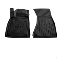 Передние 3D коврики для Audi A6 (C7) 2011-2018 / Высокий борт