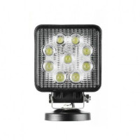 Дополнительная LED фара Лидер / 110x110x50 mm / 27W / 3W*9 / 10-30V / Ближний свет 1 шт